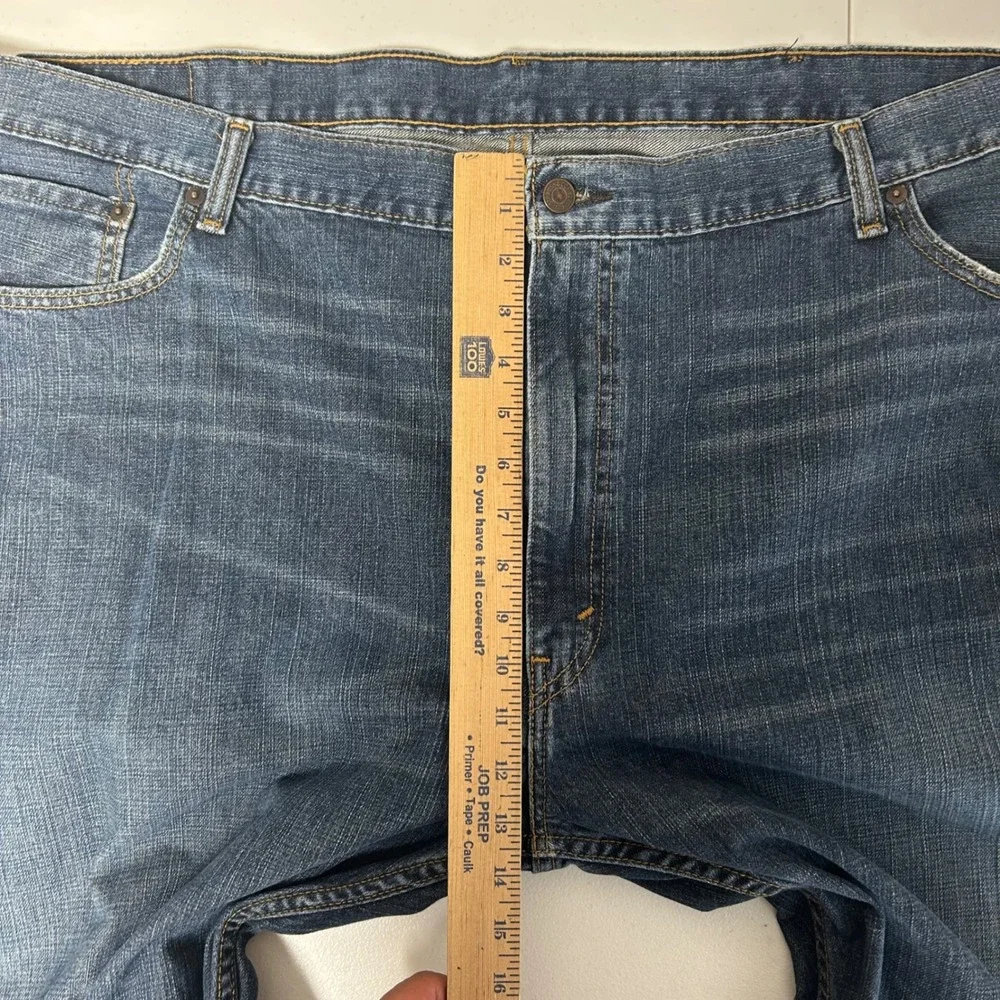 Levi's 559 Relaxed Straight Jeans Mens 48x30 Blue Medium Wash Denim 100% Cotton